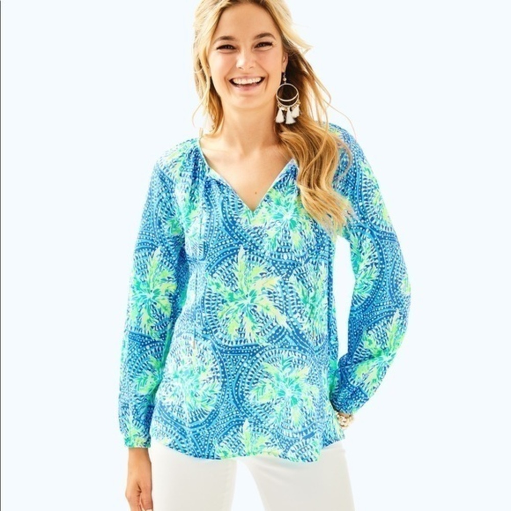 Lilly Pulitzer Willa Tunic Top XXS‎
